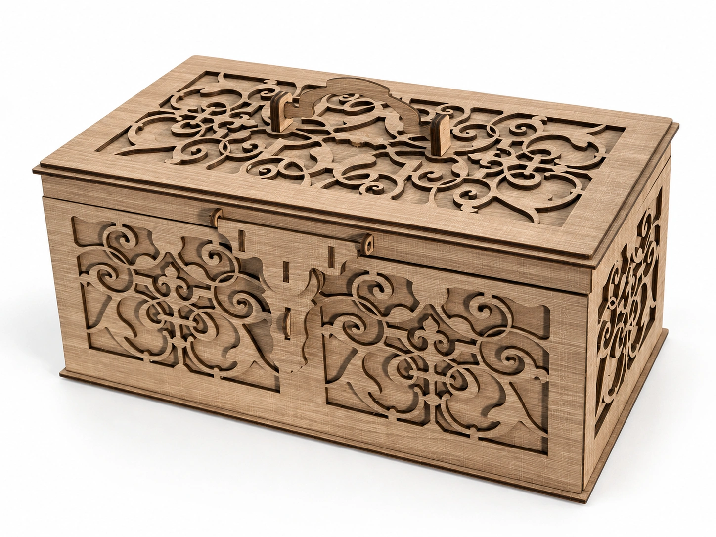Premium custom laser-cut wooden product