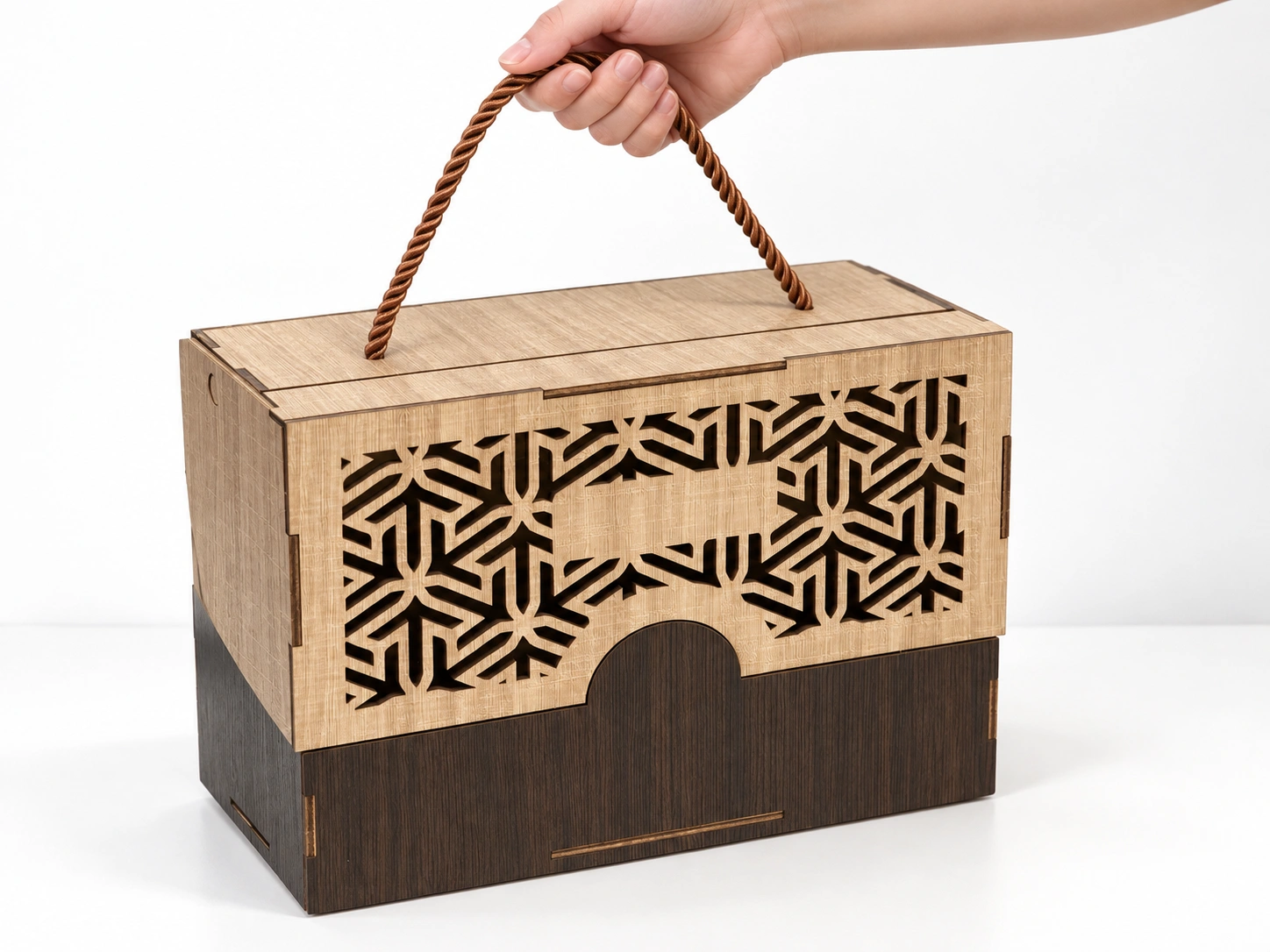 Premium custom laser-cut wooden product