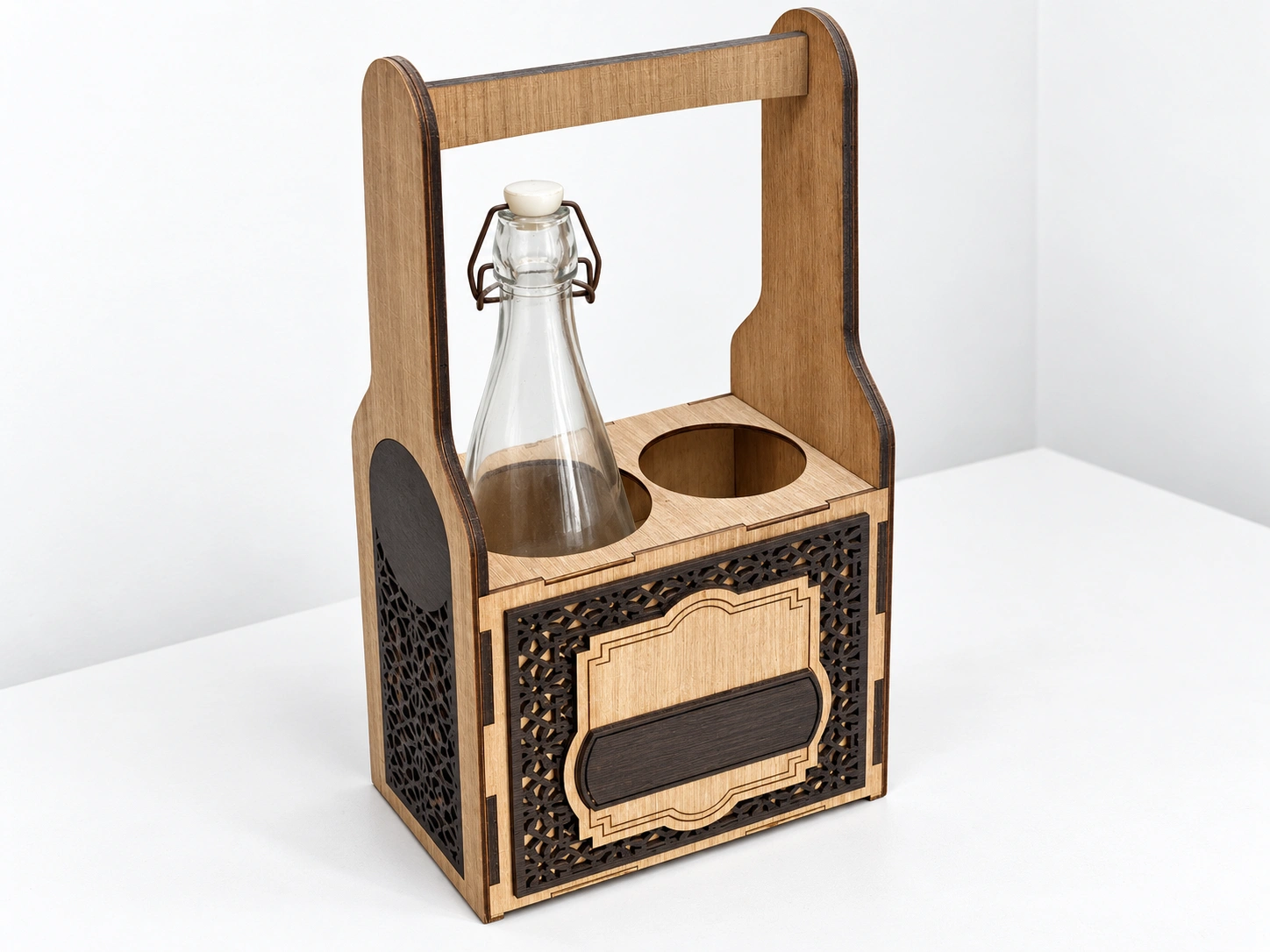 Premium custom laser-cut wooden product
