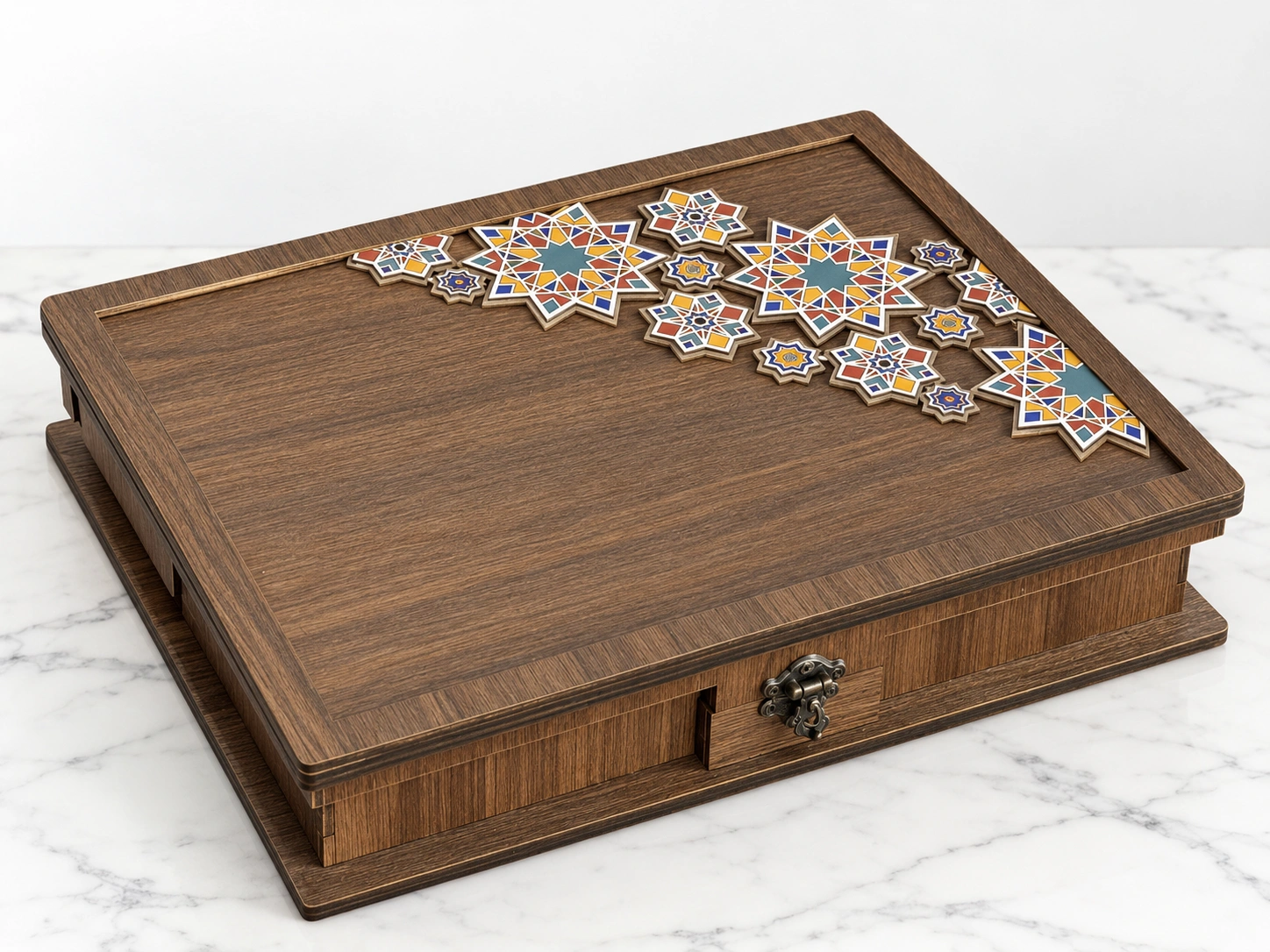 Premium custom laser-cut wooden product
