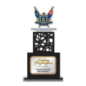 Geometric Crest Appreciation Plaque