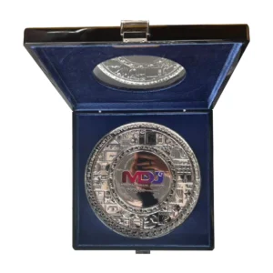 Silver Commemorative Plate Box - Design A